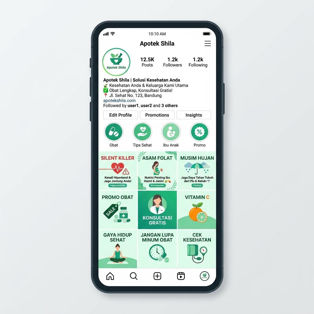 Apotek Shila Social Media